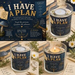 I‎ Have A Plan Tea Light Candle Set